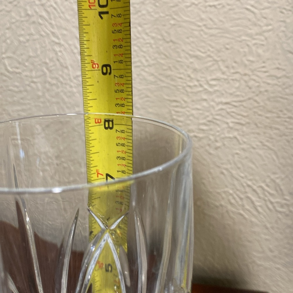 Vintage, Set of 4, Marquis Waterford Brookside Beverage Glasses. 12 OZ - Picture 8 of 9